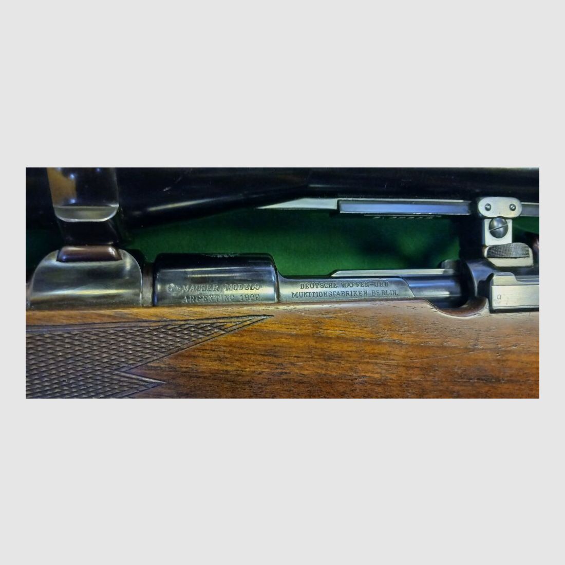 Hartmann & Weiss Hamburg DWM / Mauser Argentino 1909