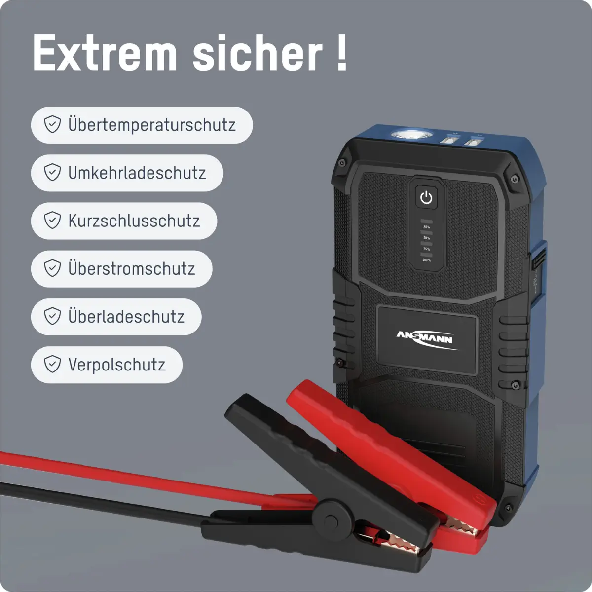 Ansmann Starthilfegerät Jump Starter 10.0, Bild 3 von 6