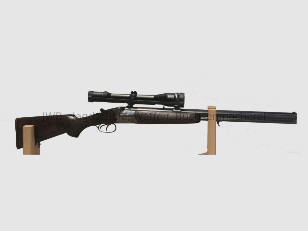 Merkel Bockbüchsflinte mit Zeiss Diavari 2,5 - 10 x 48 7x65R;16/70
