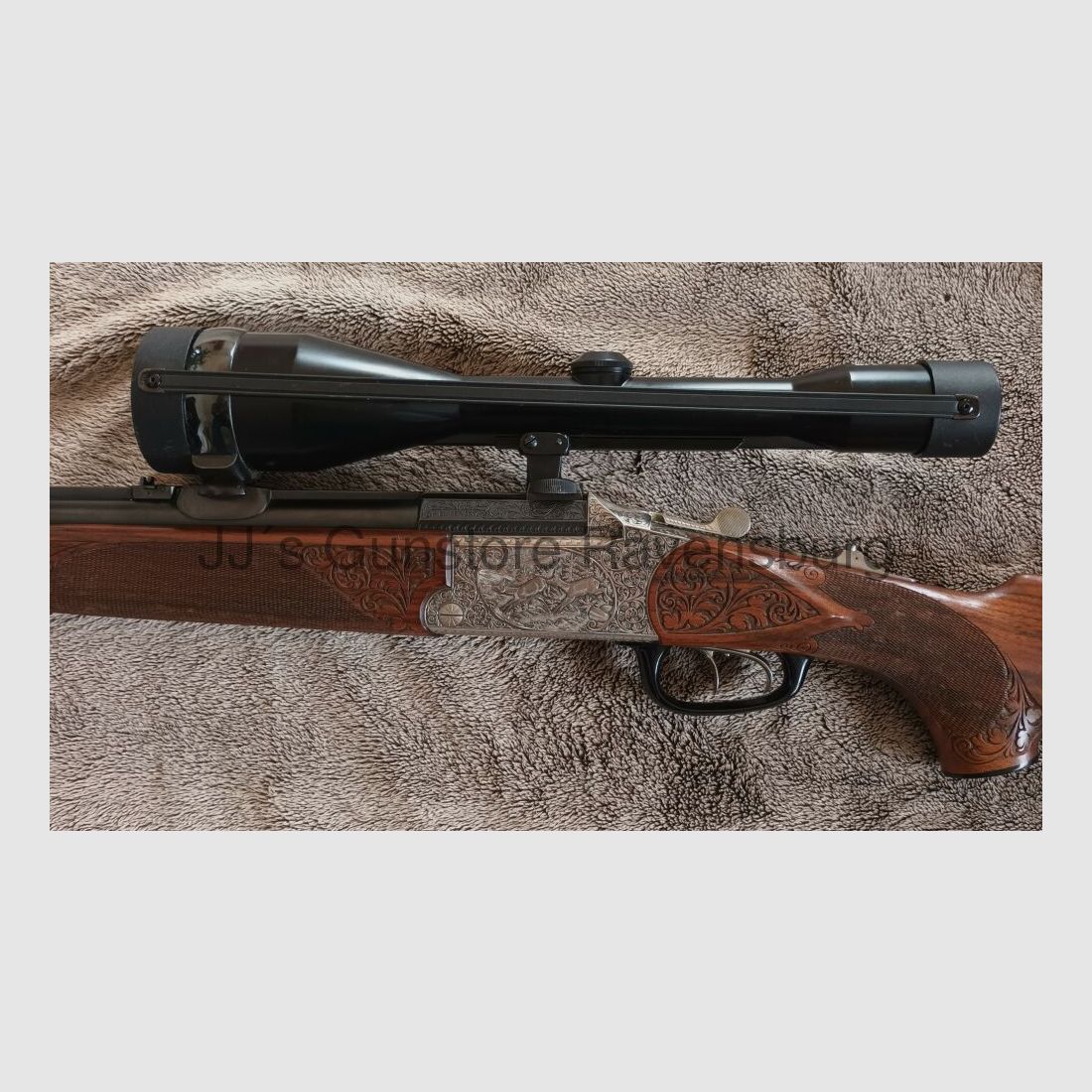 Blaser rifle de doble cañón	 rifle de doble cañón