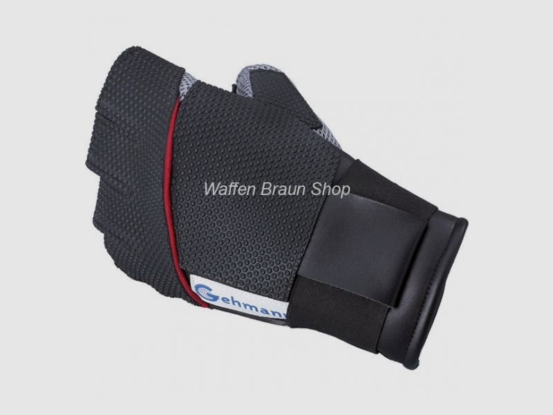 Gant de tir sans doigt GrM avec un tissu en maille résistant pour une circulation d'air optimale