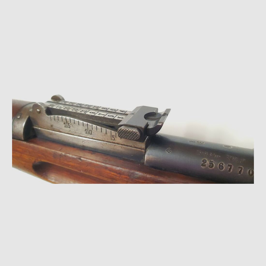 Fábrica de armas de Berna Rifle de repetición W+F Berna Rifle largo suizo IG96-11 Cal. 7,5x55 suizo