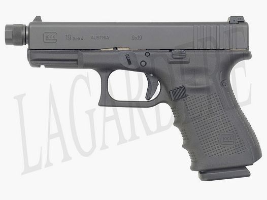 GLOCK 19 GEN. 4 CANNA FILETTATA (PISTOLA)