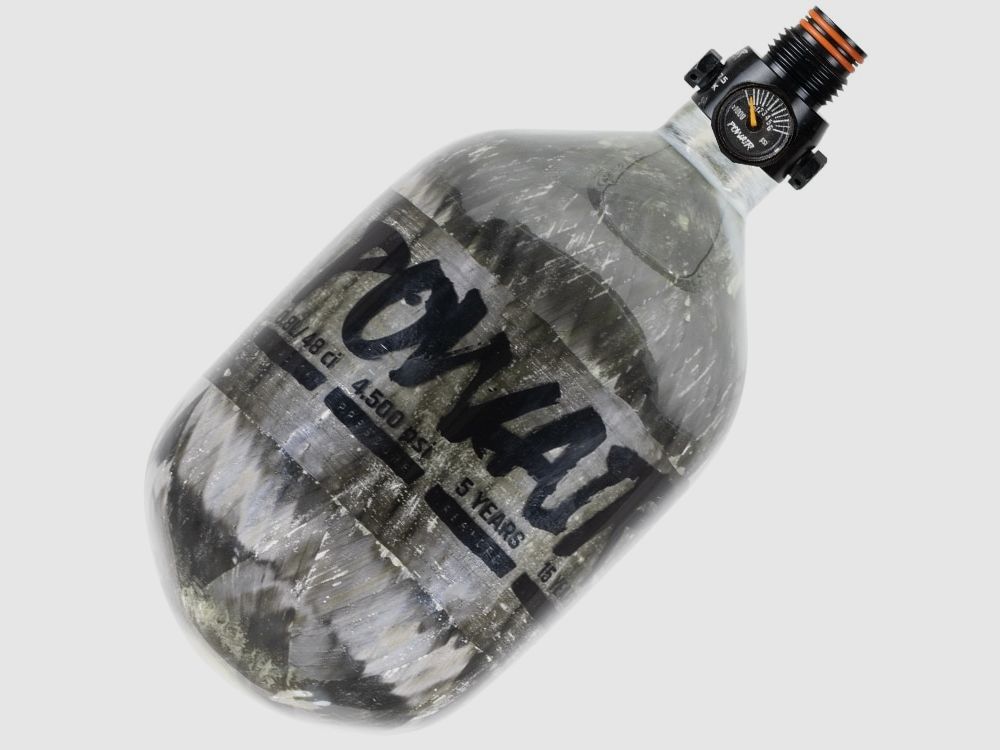 PowAir CARBON Series M2 08L / 48ci Paintball HP System 300 Bar