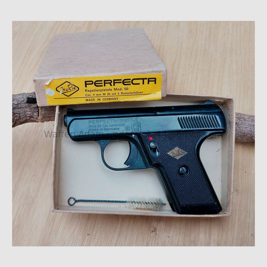 Perfecta + Melcher Kundenangebot Konvolut + 1200 x Munition 4mmM20