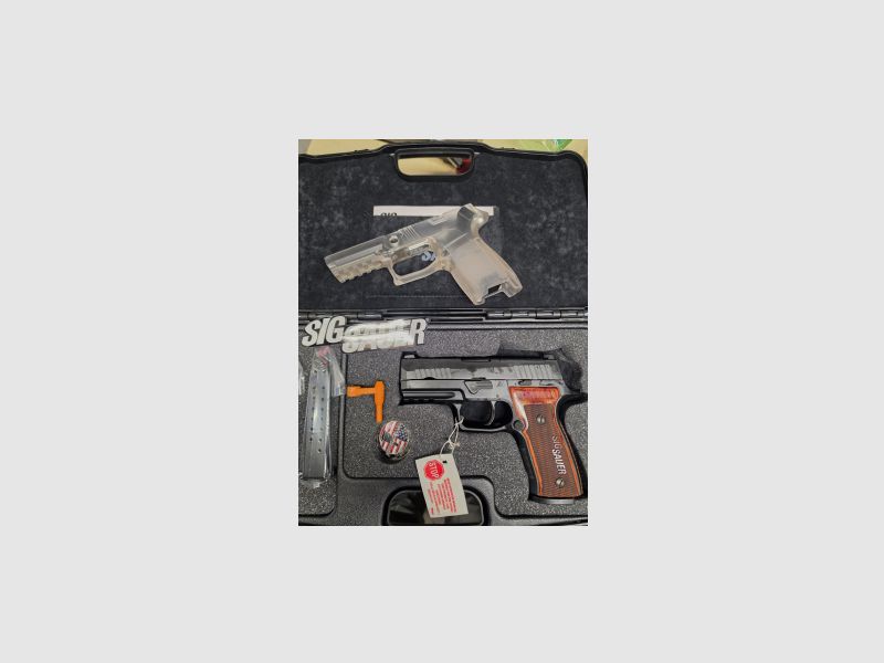 SIG SAUER P320 AXG Classic 9mm Luger Set con agarre extra