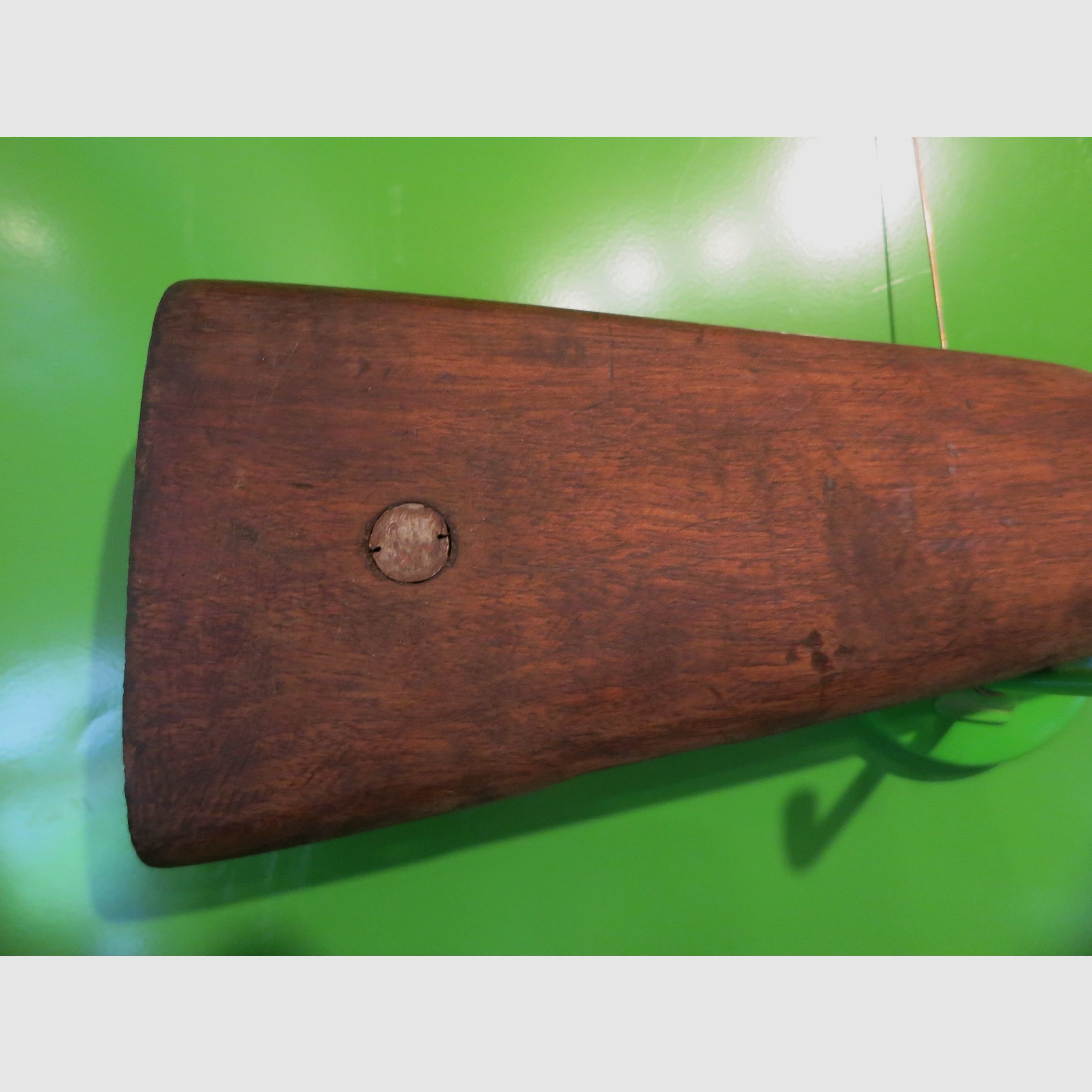 Schaft für Krag-Jørgensen Modell 1889, für den super seltenen Scharfschützen Krag M1928!      #3-, Bild 6 von 7