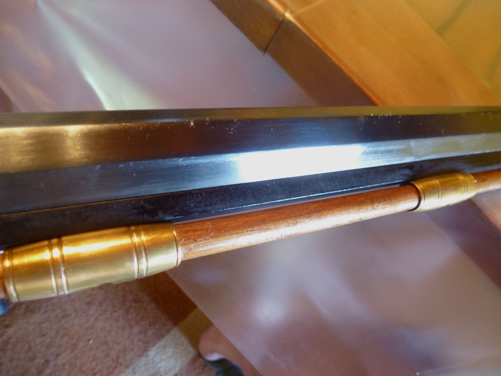 Hawken Target Rifle percussion in caliber 45 right-handed