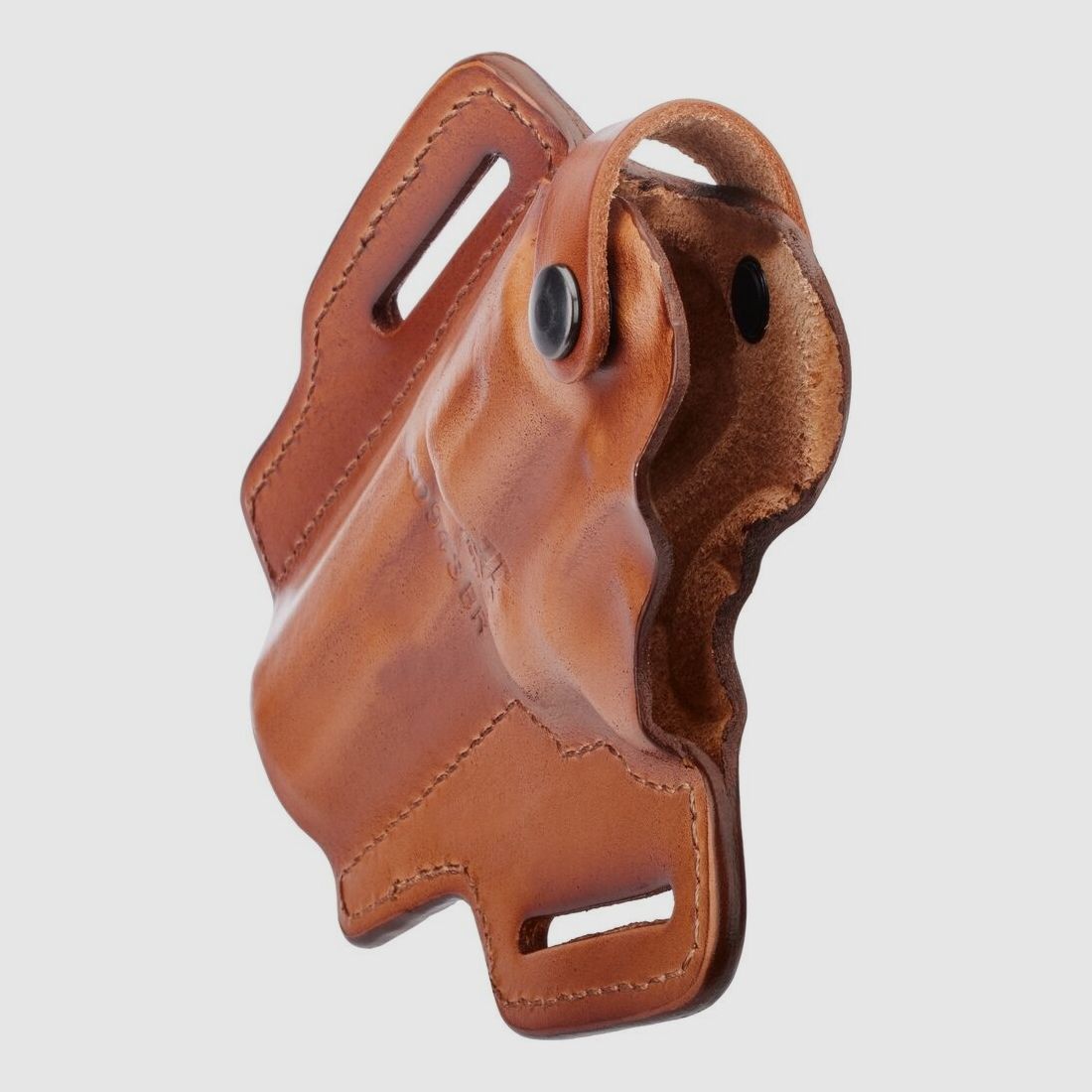 Front Line Holster Pancake Leder Full Size 6" Rev. 357