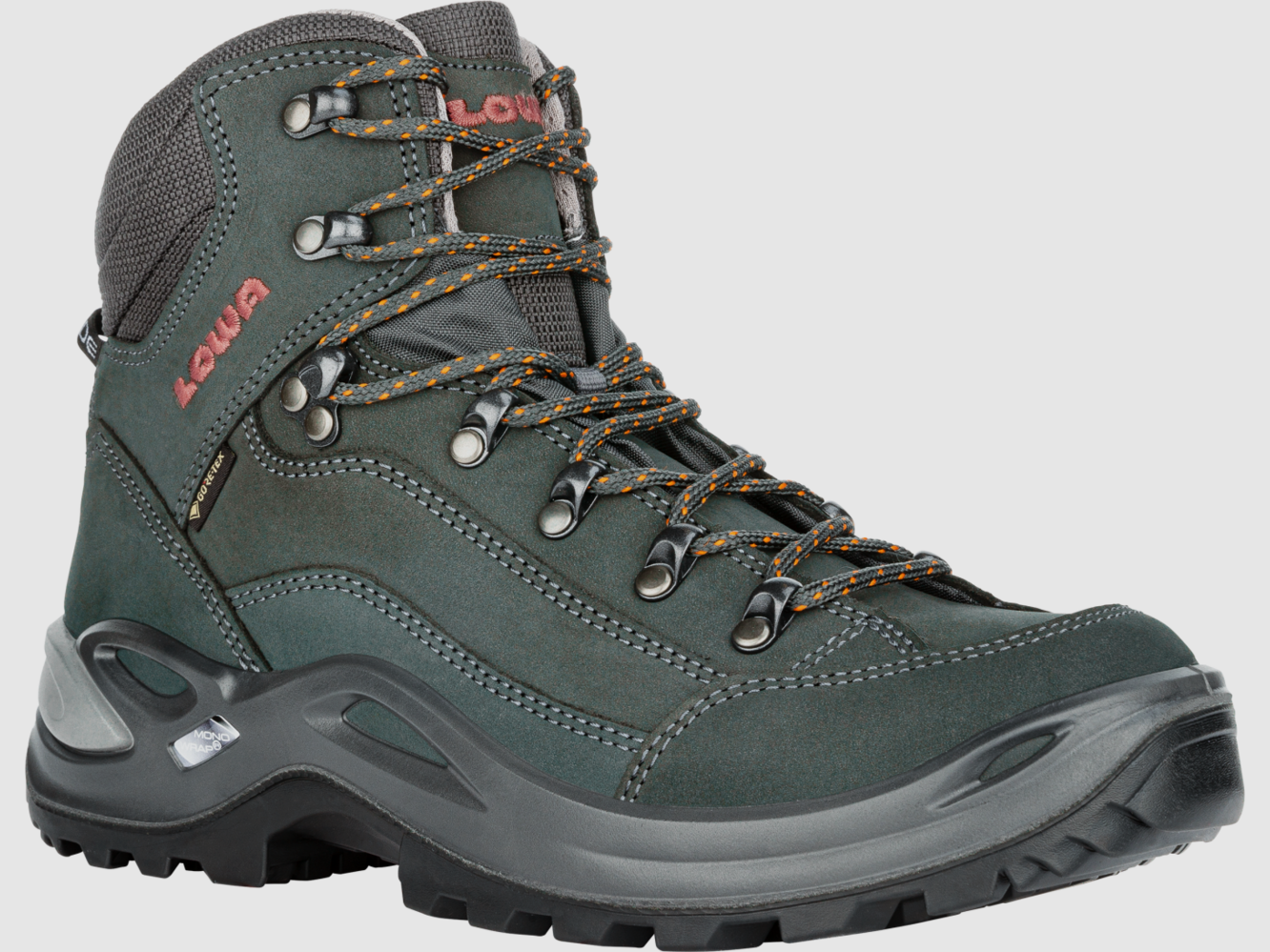 Lowa Renegade Mid GTX Dames anthracite/mandarin, afbeelding 4 van 6