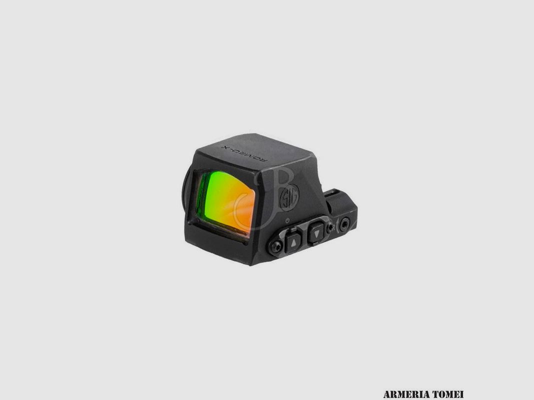 RED DOT – SIG SAUER ROMEO-X REFLEXVISIERUNG OFFEN KOMPAKT FUSSBODEN KREISPUNKT SCHWARZ (SORX1200), Bild 1 von 4
