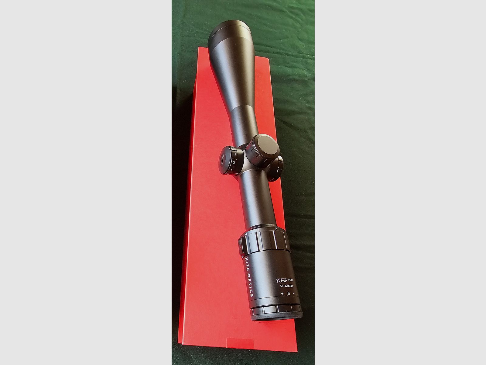 Jagd-ZF "KITE KSP HD 2,  2‑12x50 i" – nowy celownik optyczny / model pokazowy / nigdy nie montowany