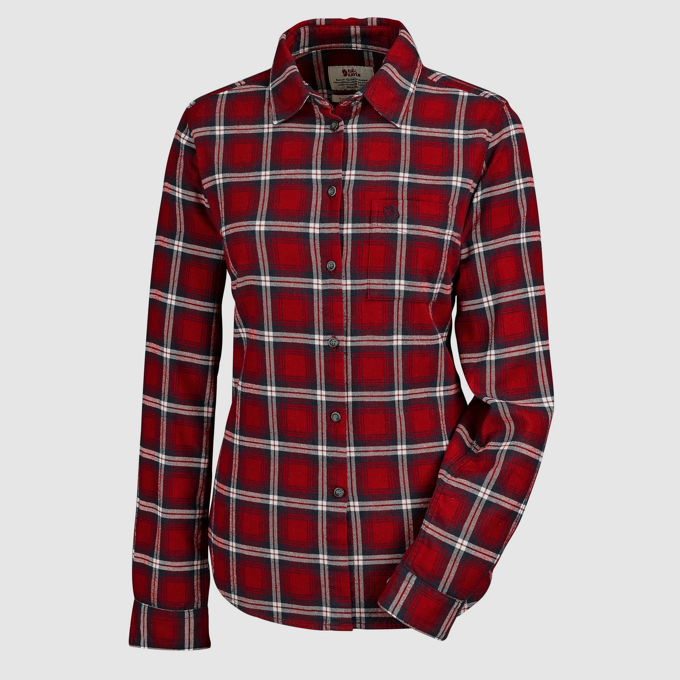 Fjllrven Damen-Langarmbluse vik Flannel