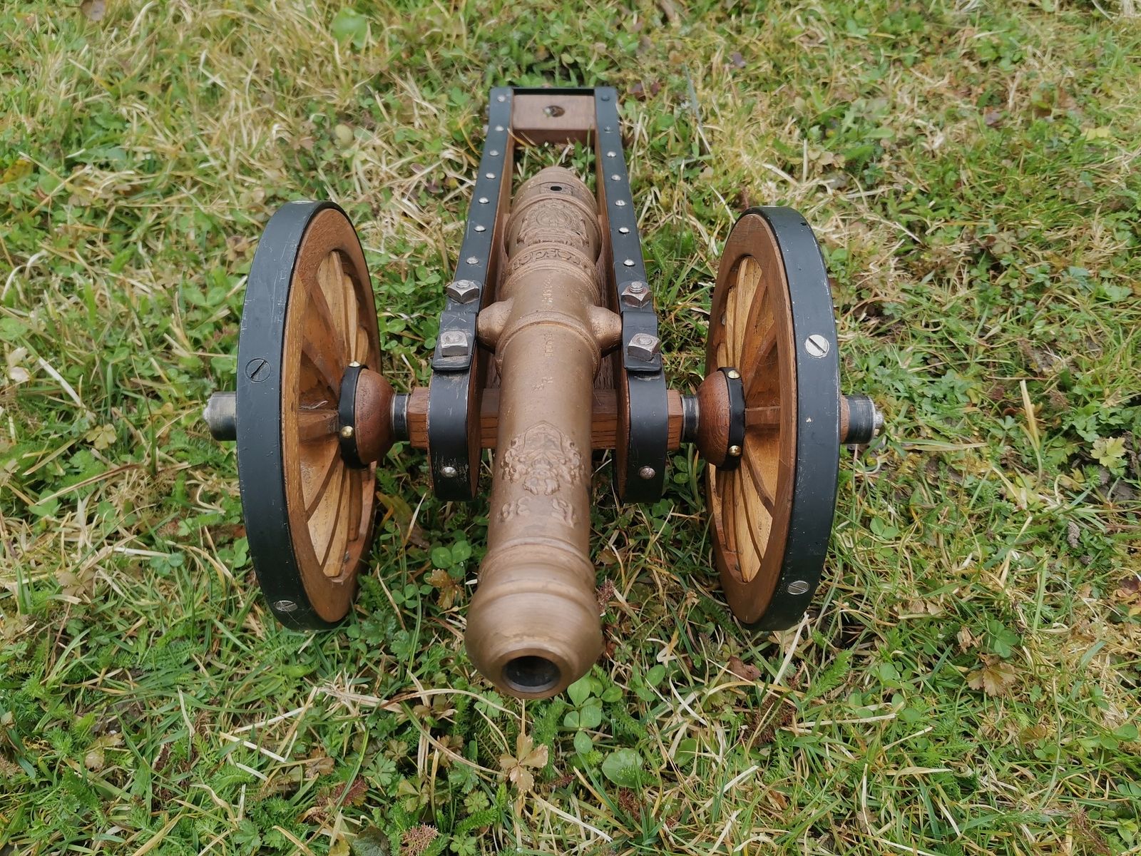 Kanone mit gültigem Scharfen Beschuss Vorderlader Böller Salut Kanone, Bild 5 von 6