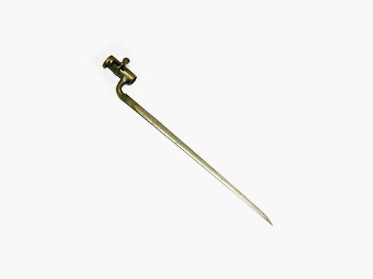 Baionnette à douille, fermeture à oeillet