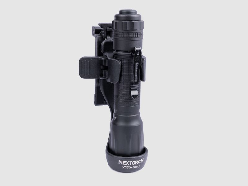 NEXTORCH V55L Grand Holster de Lampe Tactique – Rotatif à 360° avec Libération Rapide
