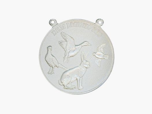 Steinhauer&Lück Jagdmedaille Niederwild 60mm Silber mit Kette
