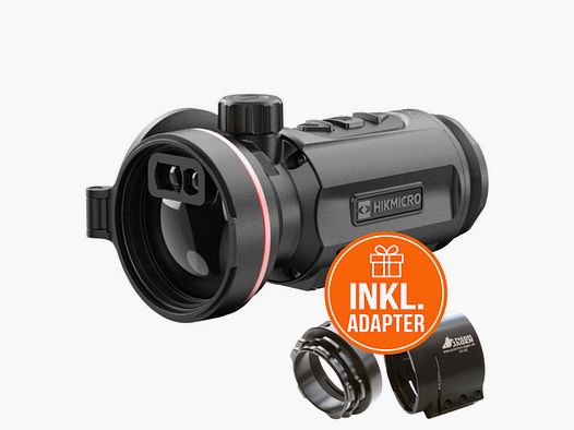 HIKMICRO Clip-On Thunder TQ50CL 3.0 Komplettpaket inkl. Adapter