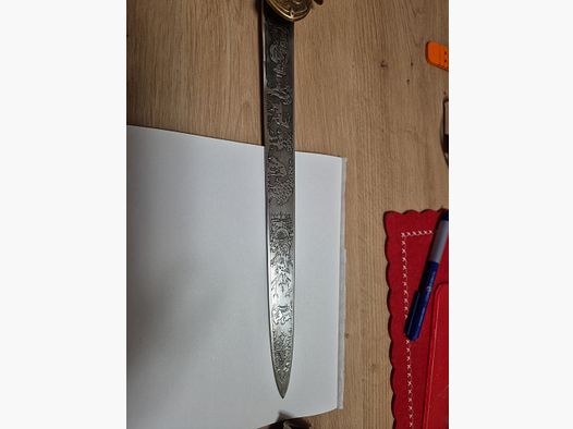 Ehren Hirschfänger Solingen abzugeben komplett...