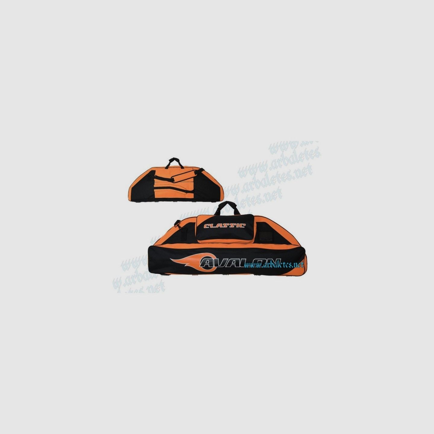 Hülle Avalon Classic 106 cm schwarz und orange