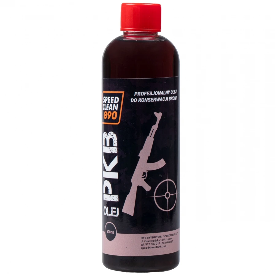 Huile PKB d’entretien des armes 500 ml
