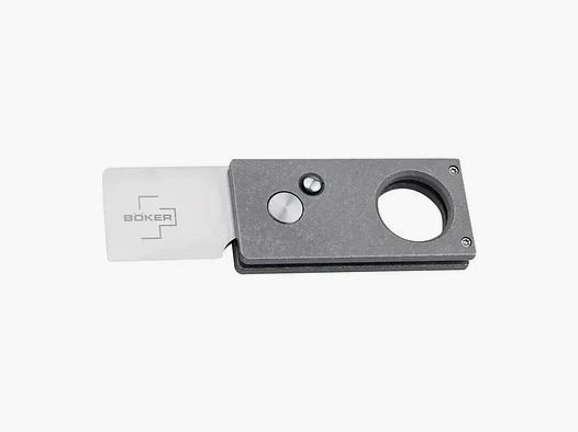 Böker plus Böker Plus Taschenmesser Cigar Cutter silberfarben