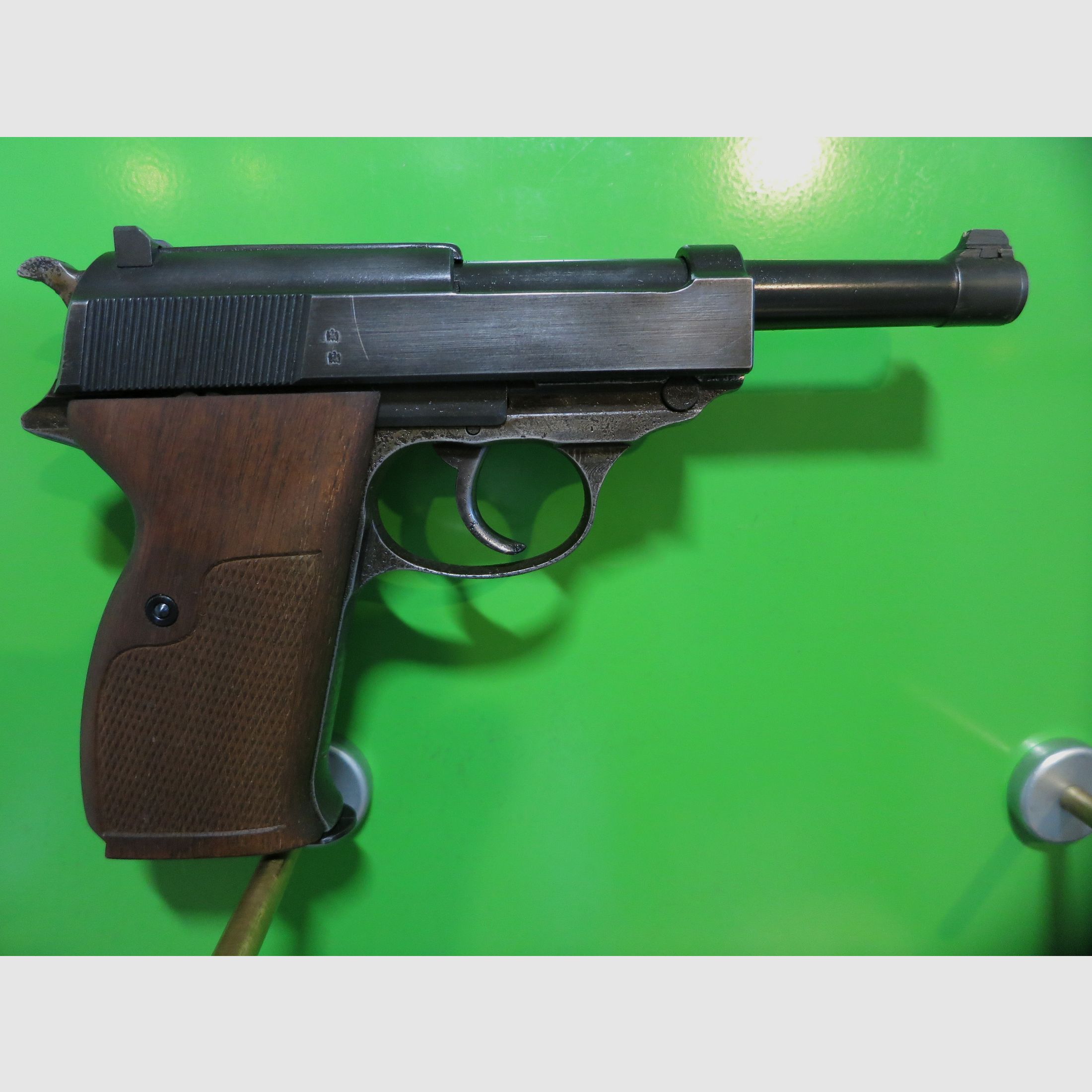 Walther P38 (P.38), WaA 359, 9 mm Luger, Walther/Zella-Mehlis, Schlitten P1      #56