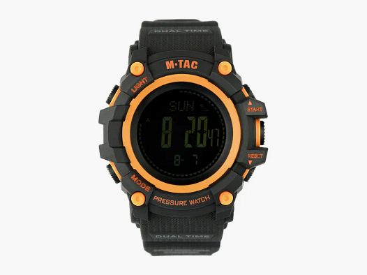 Reloj táctico M-Tac® Adventure Negro/Naranja