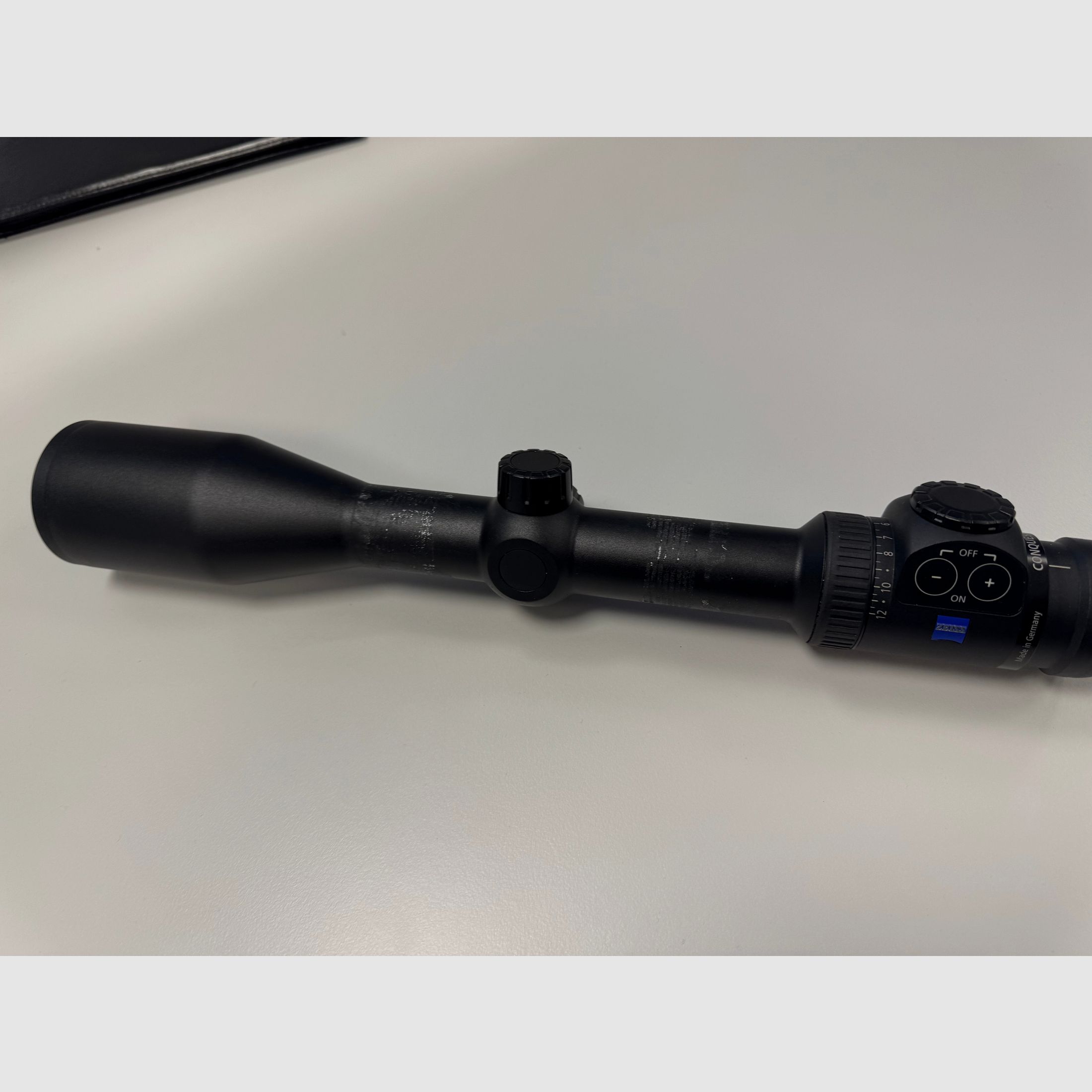 Zeiss Zielfernrohr mit Montage Conquest DL 3-12 x 50