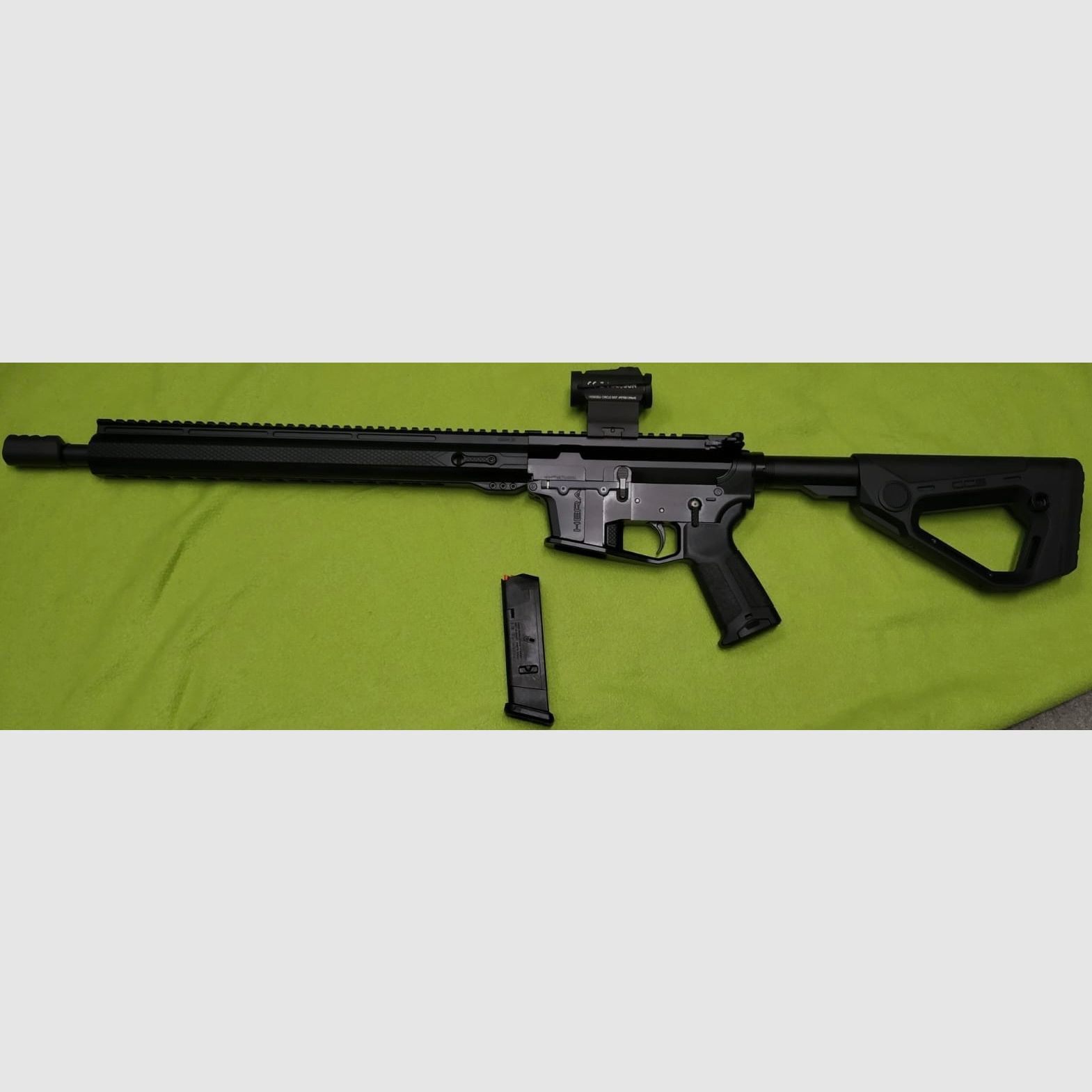 HERA Arms "The 9ers-Sport-C" mit Glock Lower, Sondermodell 2020 IPSC-16,75" 9mm Gen.3