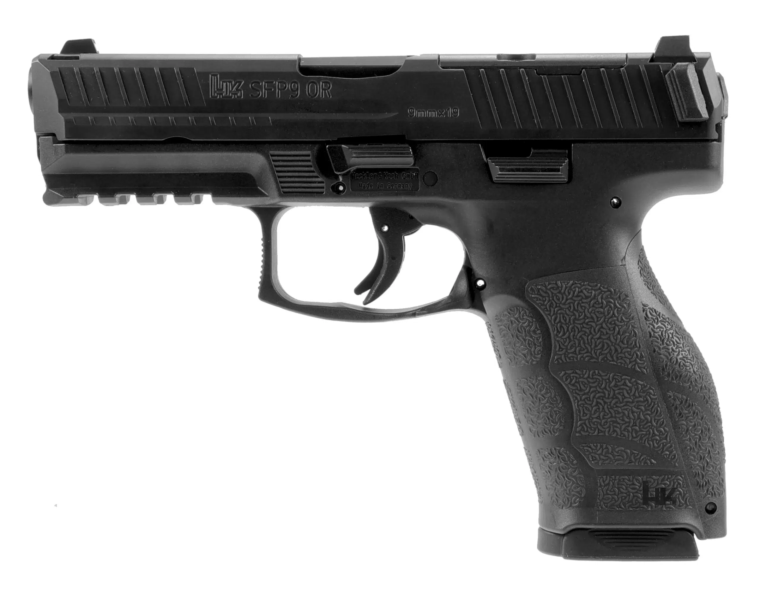 HK-Pistole SFP9X OR A1, Kal. 9 mm Luger, schwarz, inkl. zwei 17-Schuss Magazine