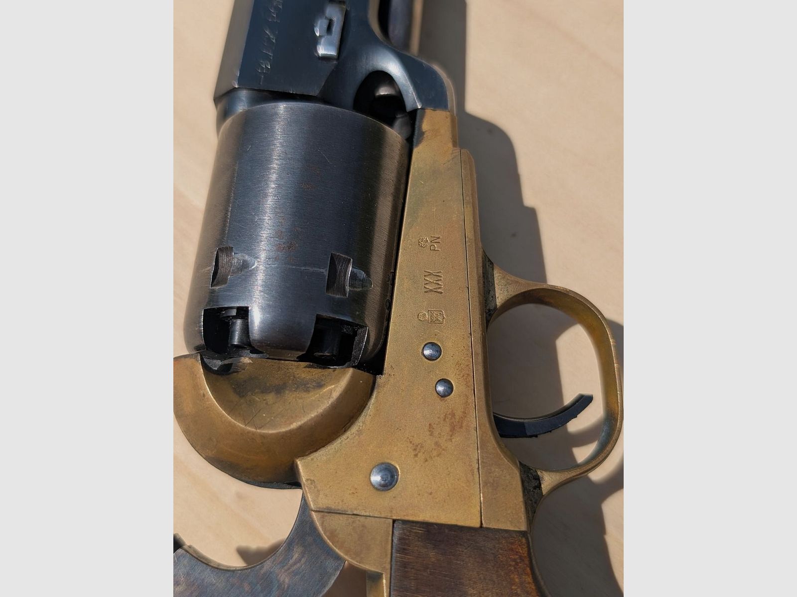 Hege Uberti, Leger 1861, Perkussie revolver, Kal.36