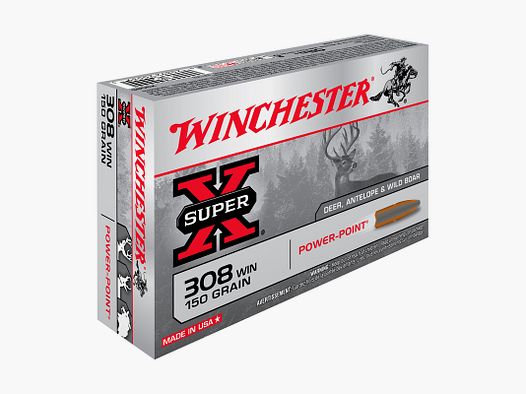 WINCHESTER .308 Win. PP 9,72g/150gr