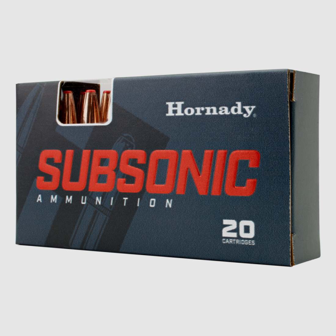 450 Bushmaster Hornady SUBSONIC 395 gr SUB-X® VE20