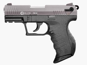 BLOW TR34 FUME 9 mm – blank firing pistol in Walther PK380 style / EU-wide shipping