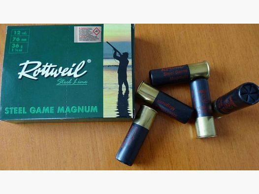 Rottweil Rottweil Steel Game Magnum Weicheisenschrot 12/76-3,75mm