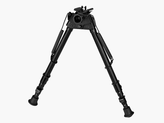 HARRIS bipod 12–25" met draaigewricht, traploos verstelbaar