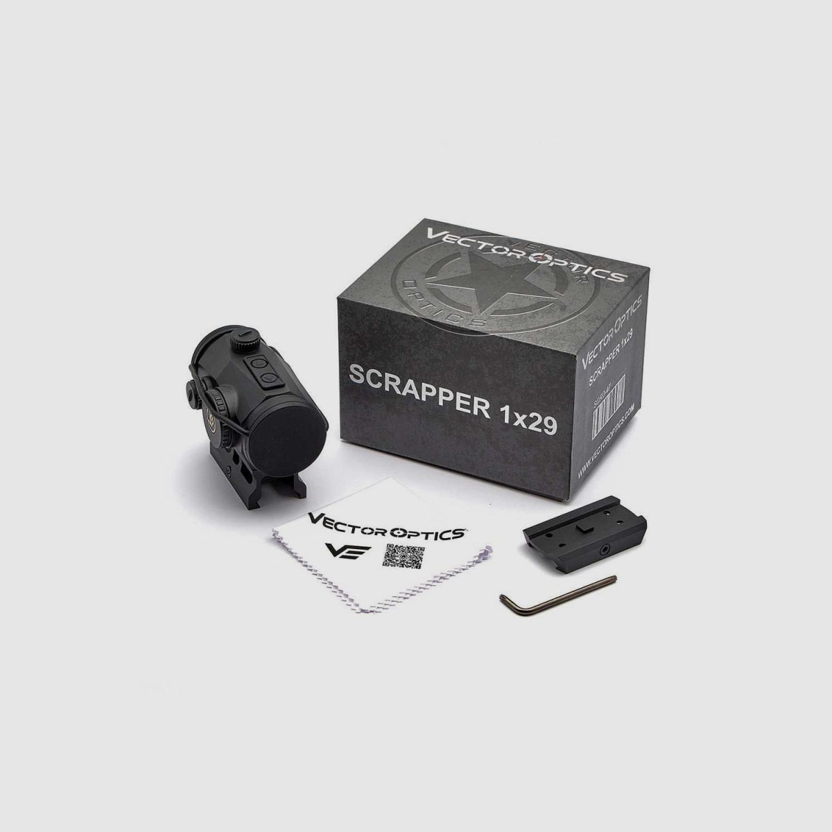 Vector Optics SCRD-47 Scrapper 1x29 GENII IPX6 3MOA Rotpunktvisier, Bild 1 von 3