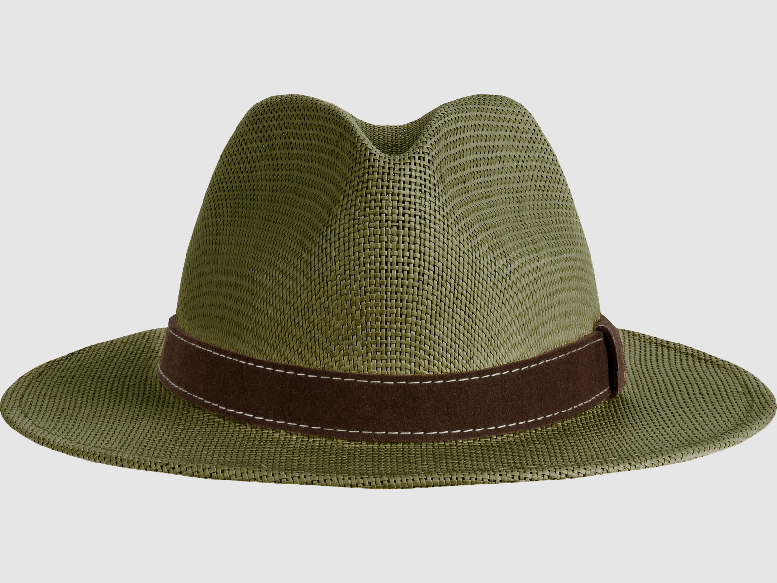 Sombrero de Paja Verde Oliva Oscuro Verde Oliva Oscuro 59