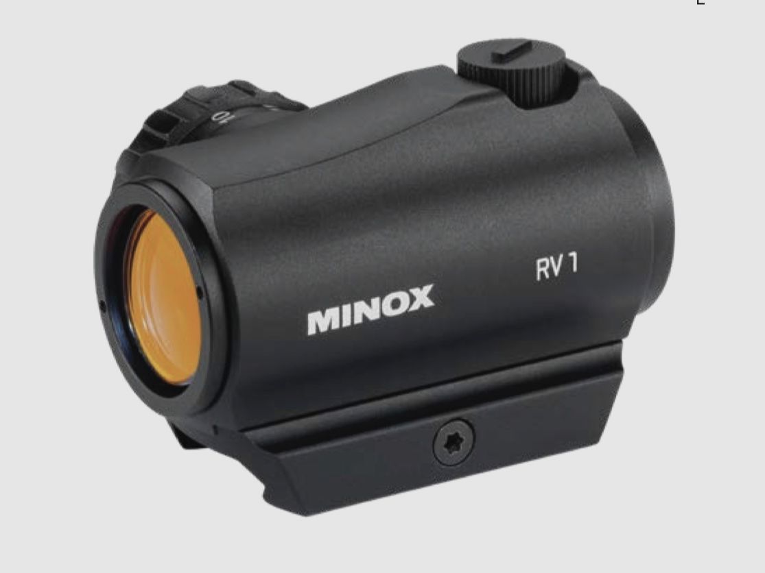 Minox 80224005 RV 1 mirino a punto luminoso 2 MOA con montaggio Weaver Picatinny