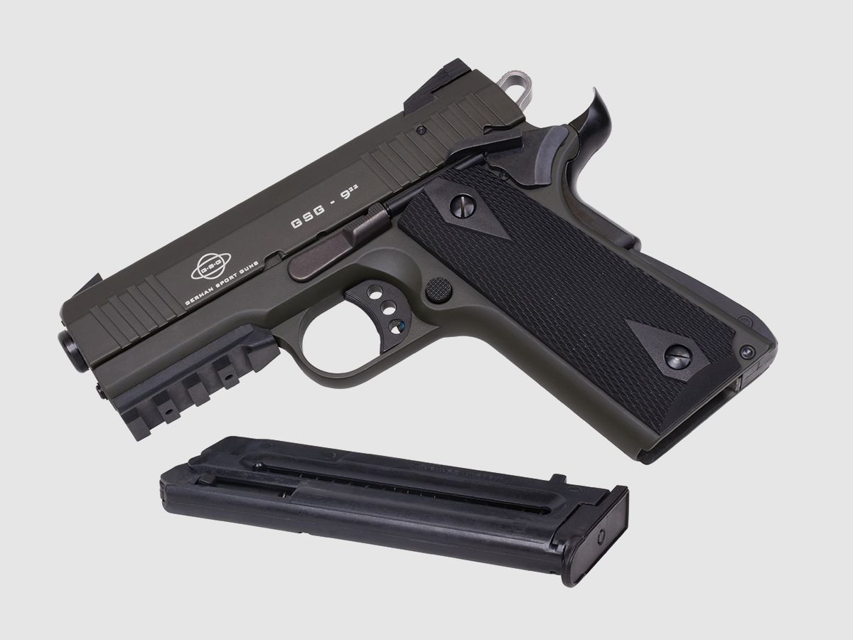 GSG 922 OD Groen .22lr HV - Zelfladende pistool, afbeelding 7 van 7