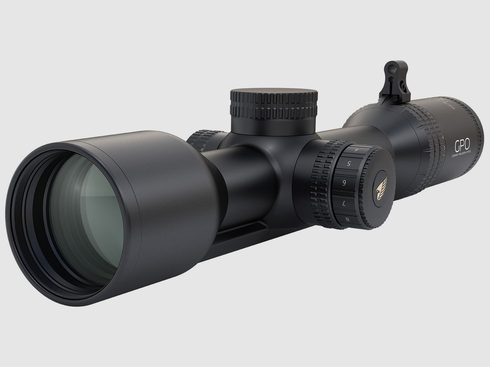 GPO Spectra 8x 1,6-13x44i G4i Fiber mit Schiene - Zielfernrohr