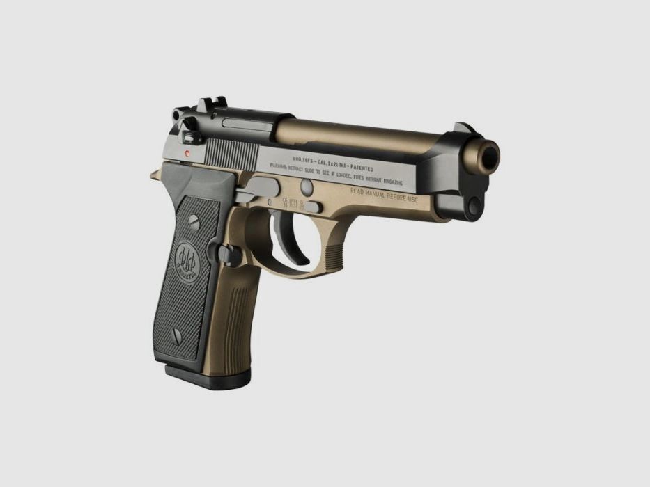 Beretta Pistole 92 FS bronze 5" Kal.9x19 | 15 Schuss, Bild 5 von 6