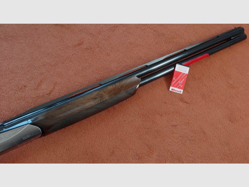Benelli Bockflinte: Benelli 828U-Silver-Cal. 12/76