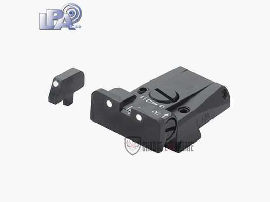Mirino Regolabile e Foresight LPA per CZ75 (vecchio modello) Stile Foglia 30