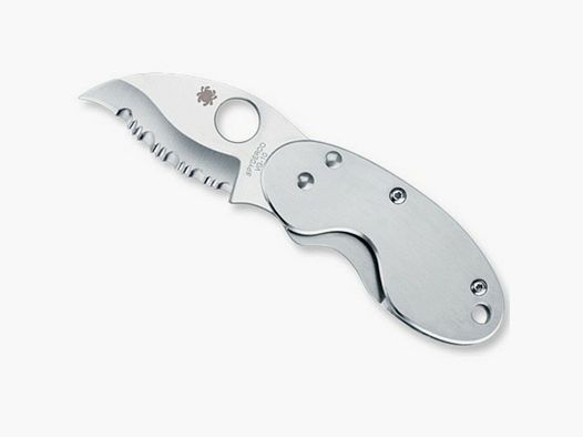 Spyderco Cricket Stainless handle Steel STEEL Serrated
