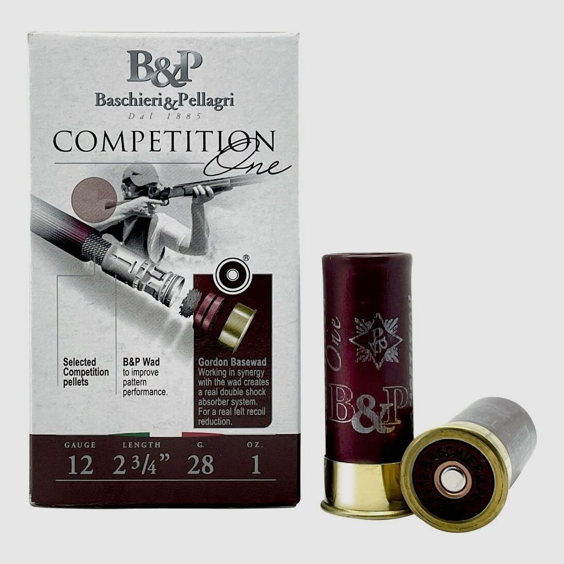 Baschieri & Pellagri 12/70 Competition ONE Skeet 2,25mm 24g