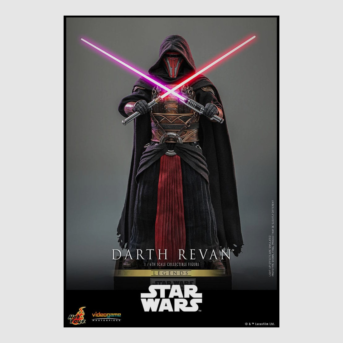 Star Wars Legends Videogame Masterpiece Actionfigur 1/6 Darth Revan 31 cm | 43248