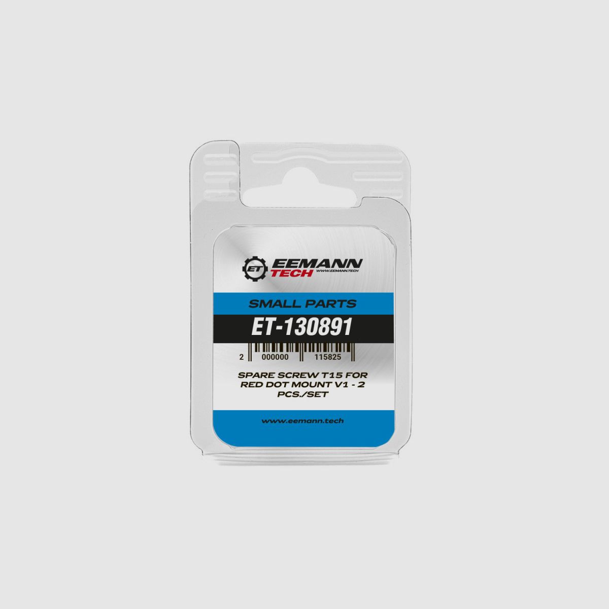 Eemann Tech Spare Screw T15 for Red Dot Mount V1 - 2 pcs. Set, image 3 of 3