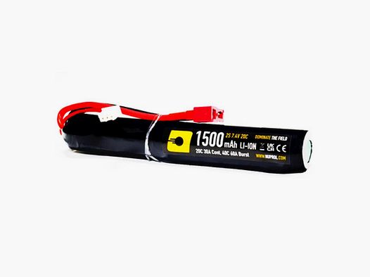 Nuprol NP Power Li-Ion 1500 mAh 7.4V 20C Tamiya - Hoge Prestaties - Snelle Oplading - Optimale Autonomie